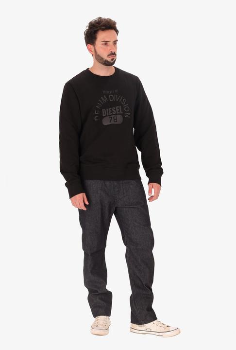 Actual product image Diesel Herren Kapuzenpullover Obsidian Ultra - 100% Baumwolle - Freizeit (L)