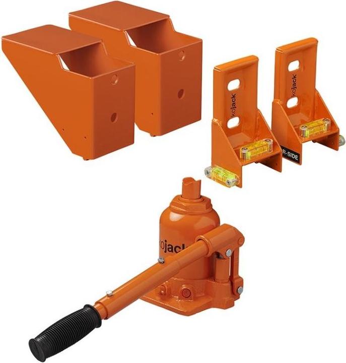 Produktbild ProPlus KoJack hydraulischer Caravanheber mit Wasserwaage für Doppelachse