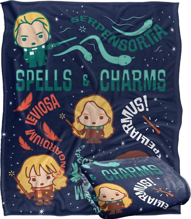 Actual product image Spells & Charms Chibi Blanket (152 x 127 cm)