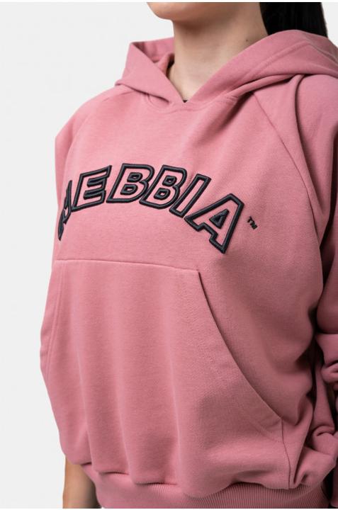 Immagine prodotto Nebbia Felpa Iconic Hero con cappuccio 581 old rose (L)