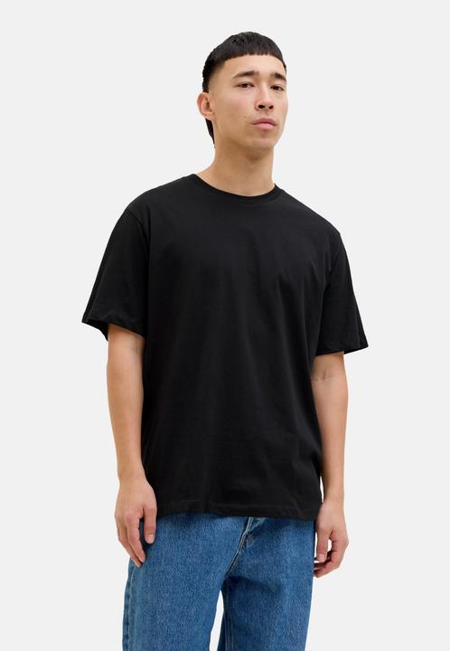 Actual product image Jack & Jones 3er-pack Einfarbig Rundhalsausschnitt T-shirt T-shirt (L)