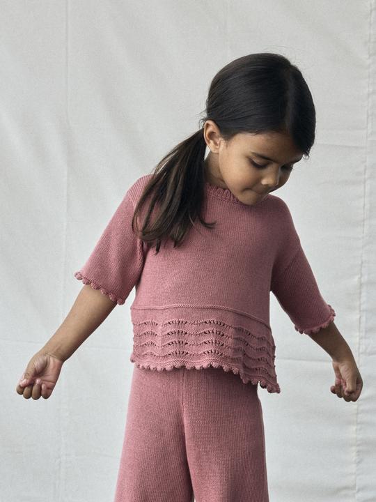 Actual product image Name it Kurzarm Stricktop (122, 128)