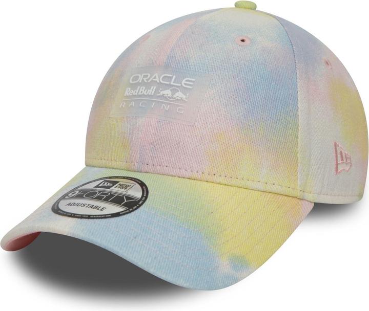 New Era 9Forty Snapback Cap - Tie Dye Red Bull Racing (One Size)