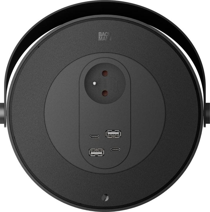 Actual product image Bachmann MOV:E 1xUTE 2xUSB A/C black (1 x, USB-A, USB-C, 1.50 m)