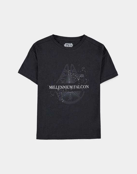 Immagine prodotto Star Wars T-shirt a maniche corte con lavaggio acido per ragazzi (146, 152)