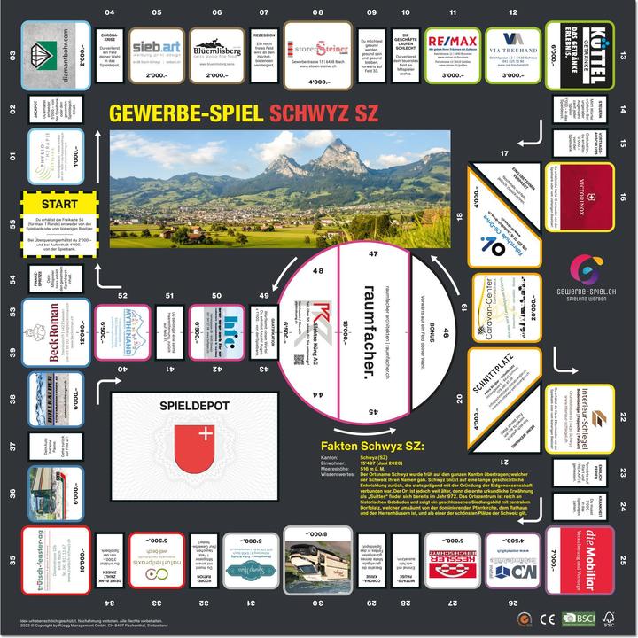 Produktbild Gewerbe-Spiel Schwyz SZ (Deutsch)