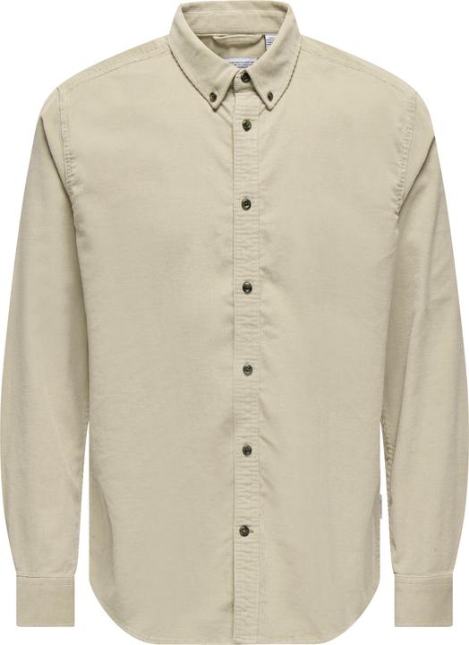 Only & Sons Onsmichael 18w Reg Cord Stretch Ls Noos