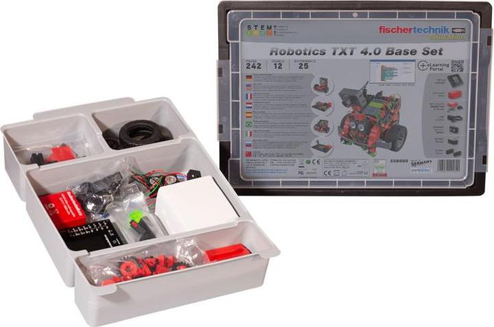 Actual product image Fischertechnik Robot in kit da montare Robotics TXT 4.0 Base Set 559888