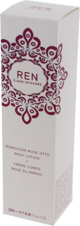 Actual product image Ren Moroccan Rose (Body lotion, 200 ml)
