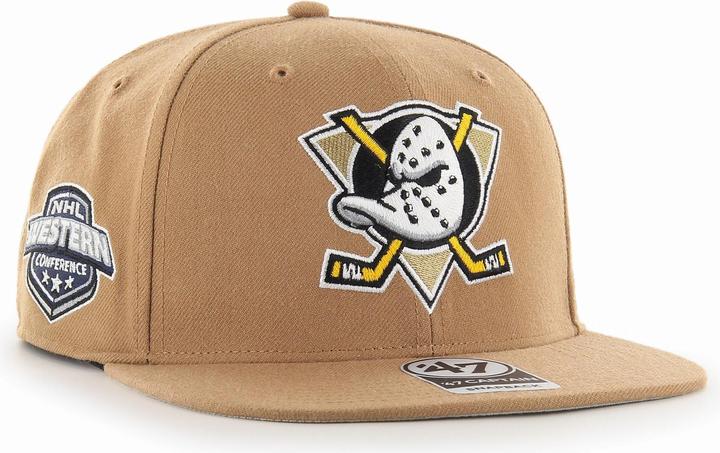 Image du produit 47 Brand Casquette Snapback - Sure Shot Anaheim Ducks Camel Beige (Taille unique)