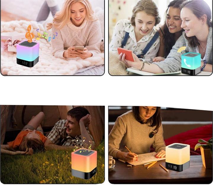 Actual product image Esmée Smart lamp Bluetooth speaker LED mood light