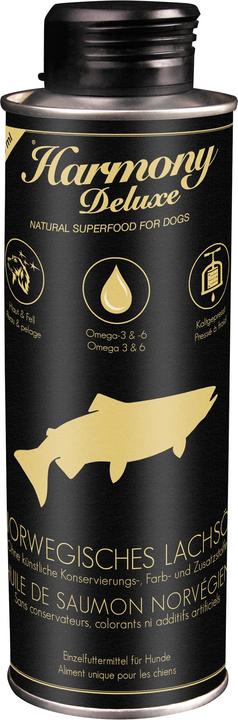 Harmony Dog Deluxe Norw. Lachsöl (Junior, Adult, Senior, 1 Stk., 250 g)