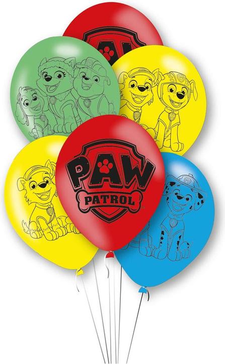 Produktbild Haza Witbaard PAW Patrol-Ballone, 6pcs. (6 x)
