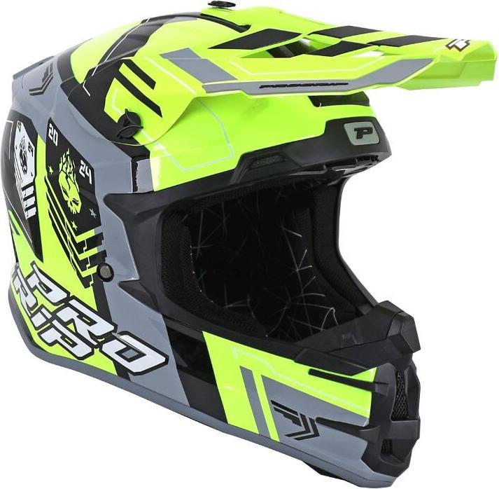 Produktbild ProGrip Motorrad-Cross-Helm (55 - 56 cm, M)