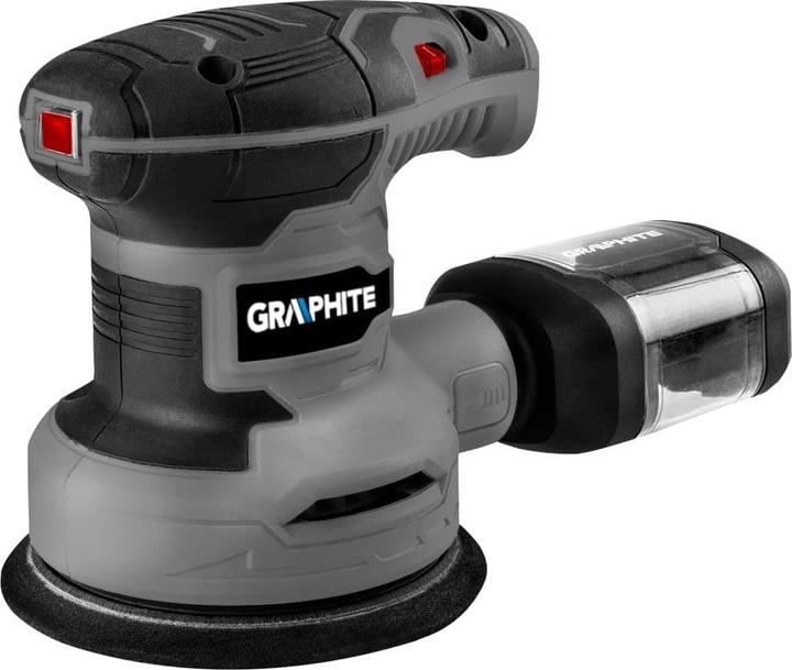 Actual product image Graphite Random orbital sander (Eccentric grinder, 300 W)