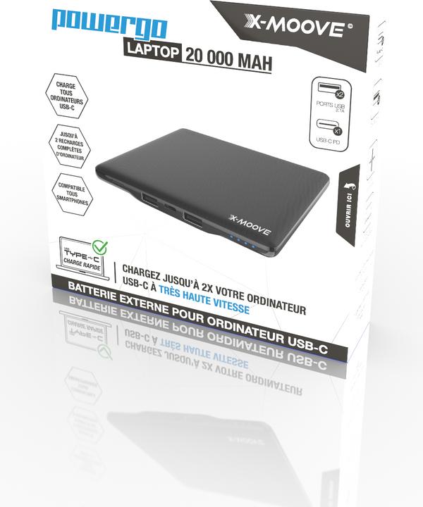 Actual product image Livoo External battery USB-C PD 45W (20000 mAh, 30 W, 30 Wh)