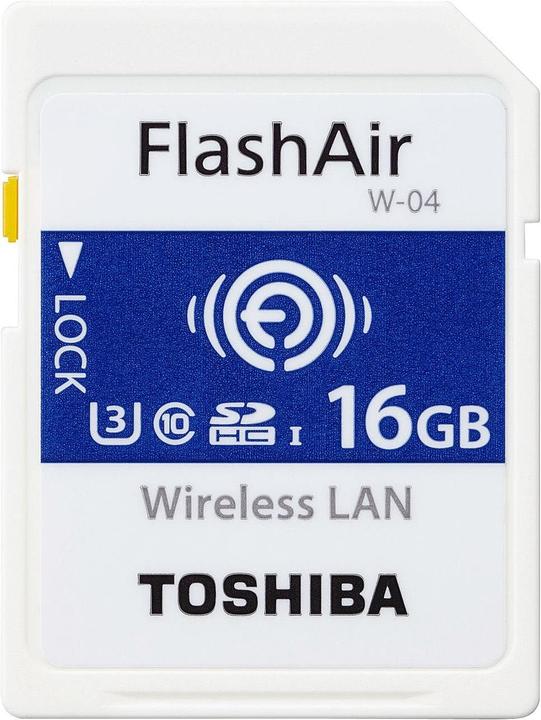 Toshiba FlashAir (16 GB, SDHC, U3, UHS-I)