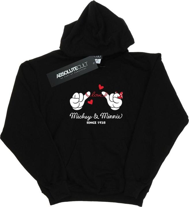 Disney Mickey Mouse Love Hands Kapuzenpullover (L)