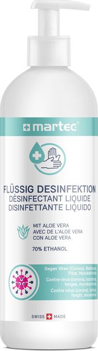 Actual product image Martec Liquid disinfection with aloe dispenser (500 ml)