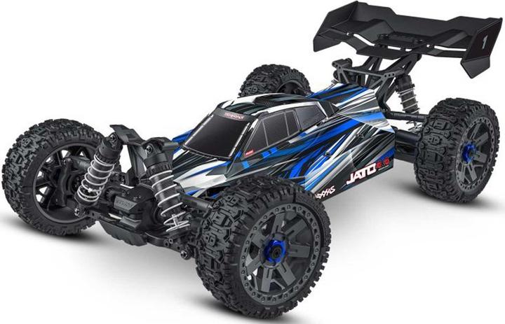 Produktbild Traxxas JATO 4x4 BL2S Brushless blau 1/8 RTR, HD-Teile, ohne Akku/Lader (RTR Ready-to-Run)