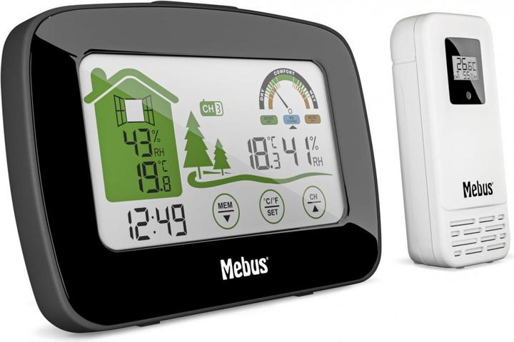 Actual product image Mebus 40902 Radio weather station