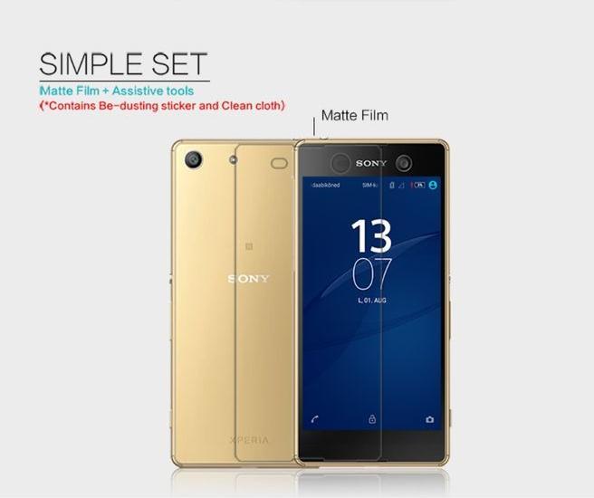Actual product image Nillkin Matte Series (1 Piece, Sony Xperia M5, Sony Xperia M5 Dual)