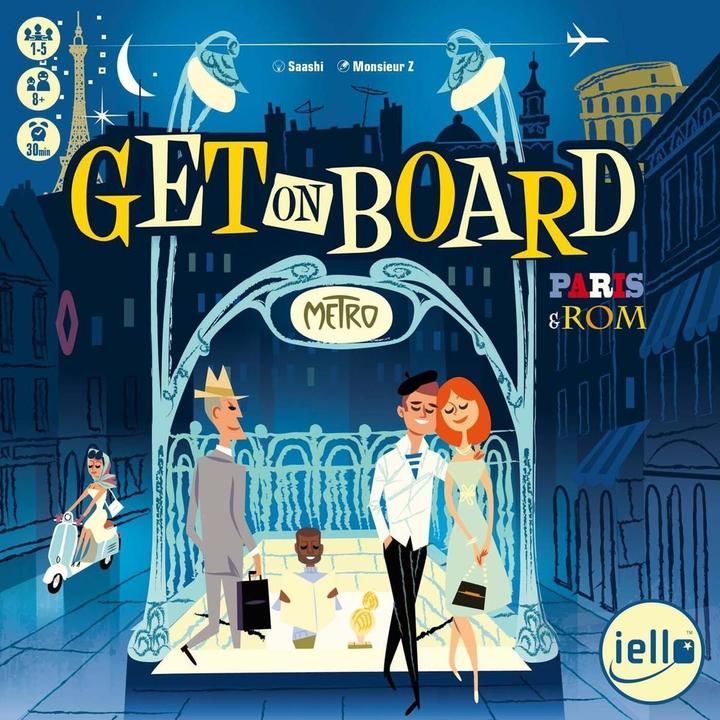 Produktbild Get on Board: Paris & Rom (d) (Deutsch)