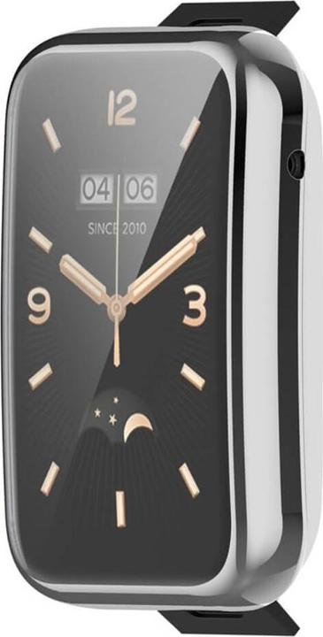 Produktbild Cover-Discount Xiaomi Mi Band 7 Pro - Gummi Schutz Case silber