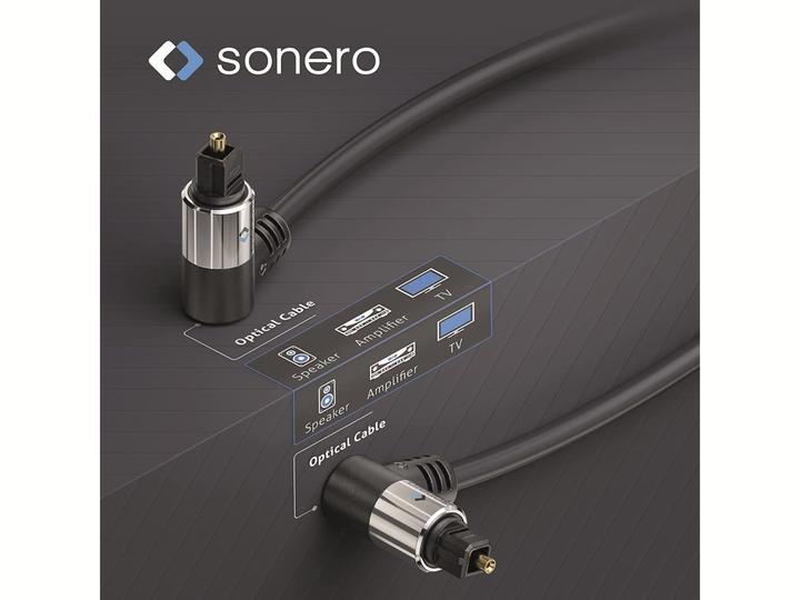 Produktbild Sonero Audio-Kabel Toslink - Toslink 3 m (3 m, TOSLINK)