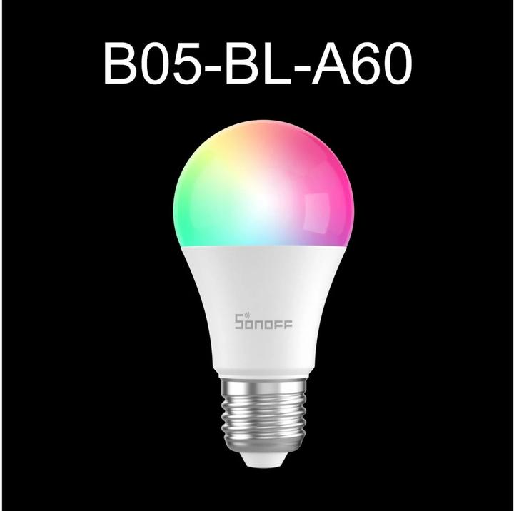 Produktbild Sonoff Leuchtmittel B05-BL-A60 (E27, 9 W, 806 lm, 1 x, G)
