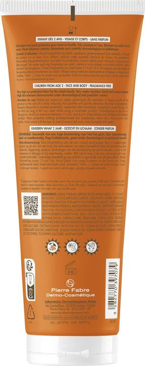 Image du produit Avène Kindersonnenmilch (Lait solaire, SPF 50+, 250 ml)