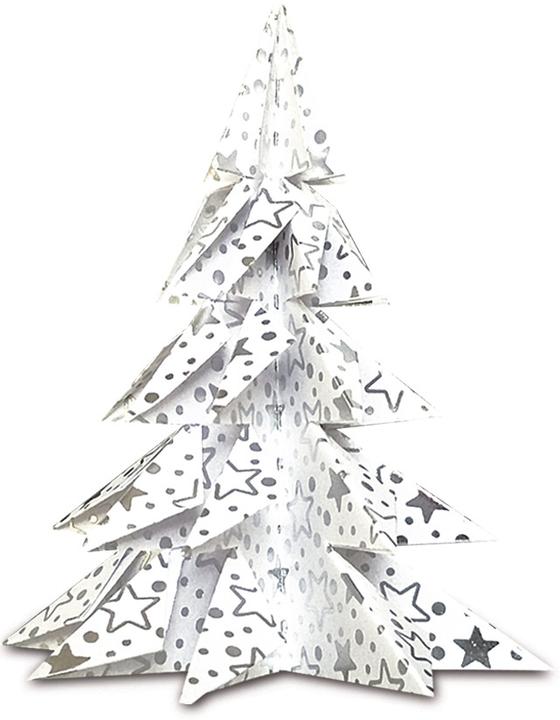 Image du produit Ursus Feuilles à plier X-Mas 15 x 15 cm, 110 g/m², 30 feuilles, multicolores (110 g/m², 30 x)
