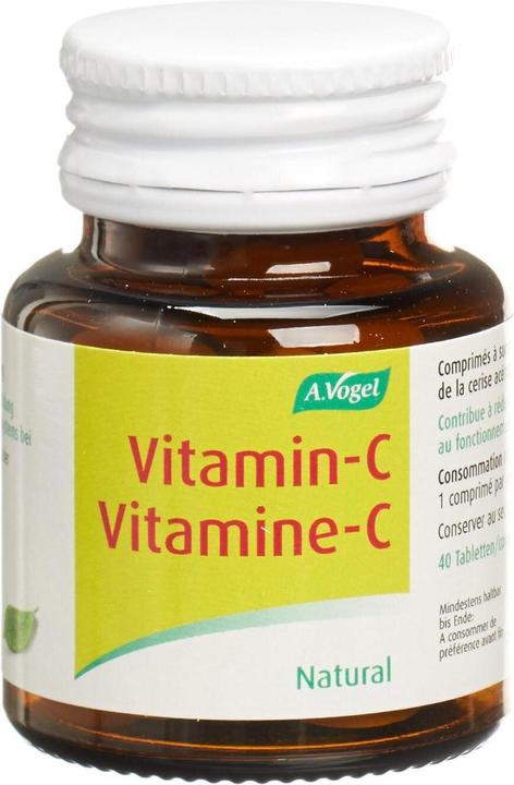 Produktbild A. Vogel Vitamin C (40 Stück, Tabletten, 110 g)