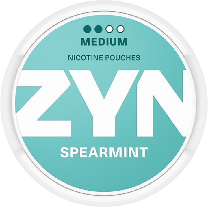 Zyn Spearmint Slim Medium (Nicotine Pouches, 6.50 mg)
