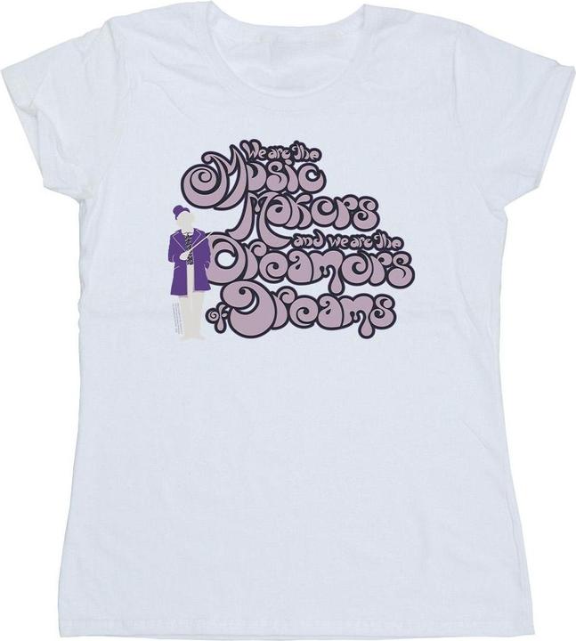 Willy Wonka & the Chocolate Factory Dreamers Text TShirt (L)