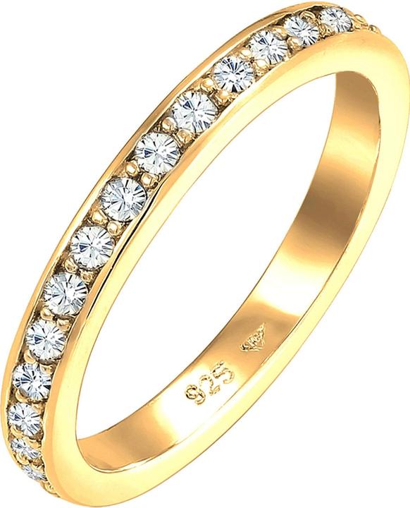Actual product image Elli Bandring mit Kristallen (54, 925 Silver)