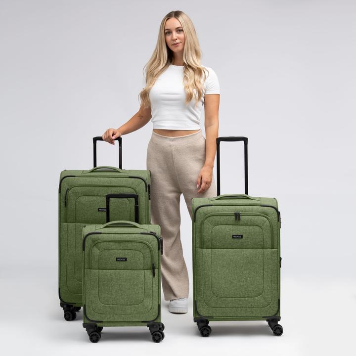 Produktbild Redolz Essentials 12 THREE SET 4-Rollen Kofferset 3-tlg. mit Dehnfalte (201 l, XL (ab 115l))