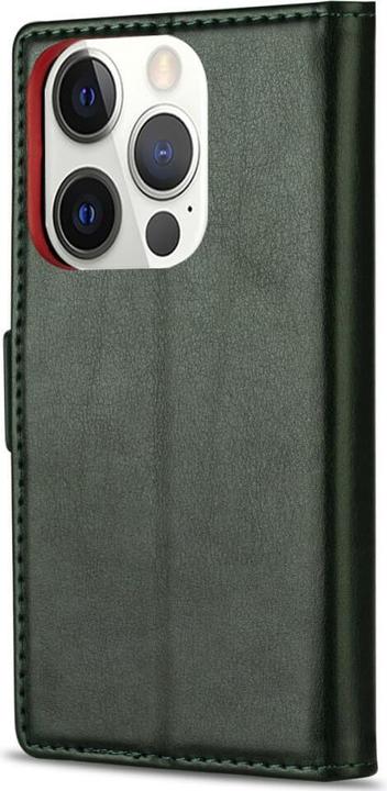 Produktbild N.Bekus iPhone 15 Pro - Flip Case Hülle grün (Apple iPhone 15 Pro)