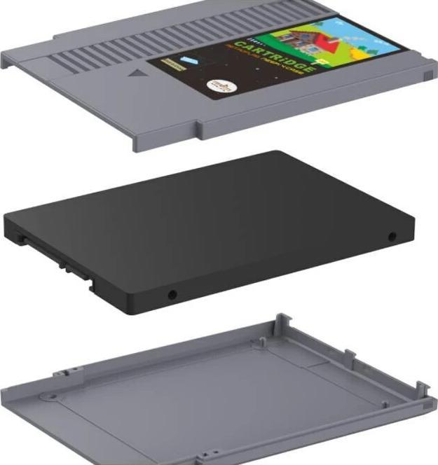 Immagine prodotto Retroflag RPI4 NESPI CASE - Custodia per Raspberry Pi 4 NES design grigio