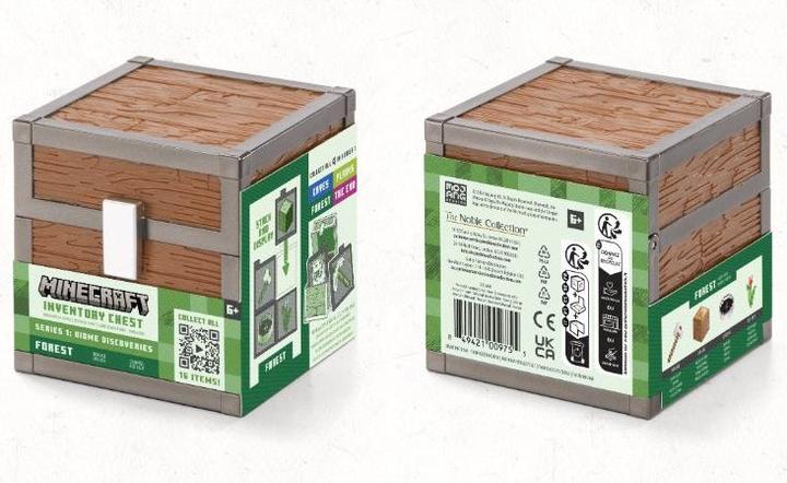 Image du produit Noble Collection Minecraft Loot Chest Forest 10 cm