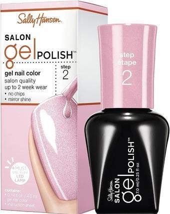 Actual product image Sally Hansen Salon Gel Polish Gel Nail Colour (902 Rosey Cheeks, Gel-Effect Nail Polish)