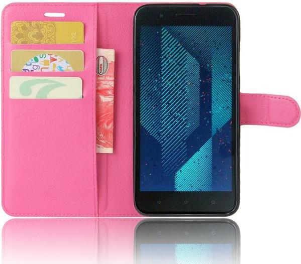 Produktbild MU Classic Litchi Leder Bookcover Series (HTC One X10)