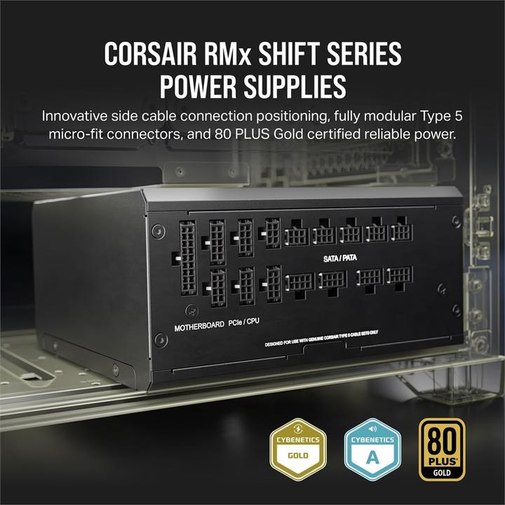 Produktbild Corsair RM1200x SHIFT 80 PLUS Gold (1200 W)