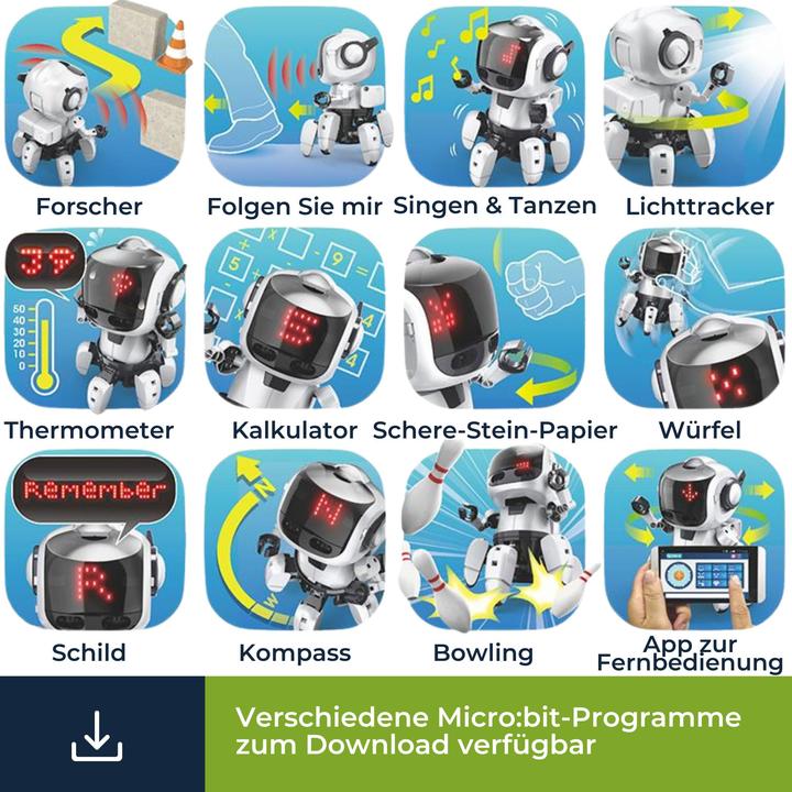 Produktbild Velleman Tobbie the Robot II Micro:Bit