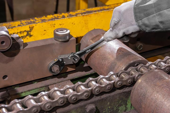 Produktbild Vigor Doppelgelenk Ratschen-Ring-Maulschlüssel Satz V6752/12 12 teilig (19 mm, 12 mm, 14 mm, 16 mm, 10  mm, 18 mm, 17 mm, 11 mm, 15 mm, 8 mm, 9 mm, 13 mm)