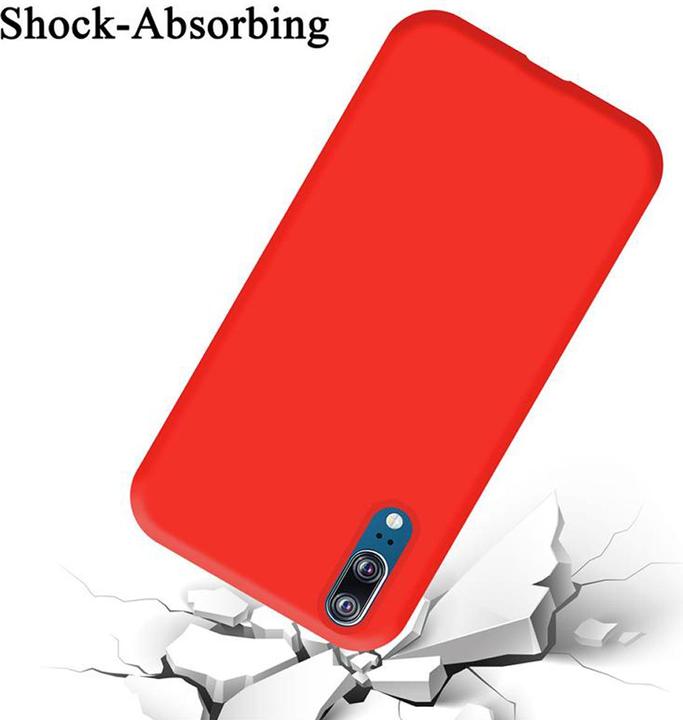 Actual product image Cadorabo TPU Liquid Silicone Case Cover (Cubot P20)