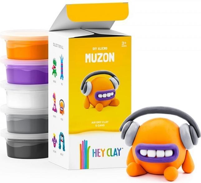 Actual product image Hey Clay Obcy Muzon plastic clay