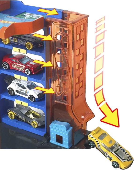 Image du produit Hot Wheels City Downtown Parking Garage