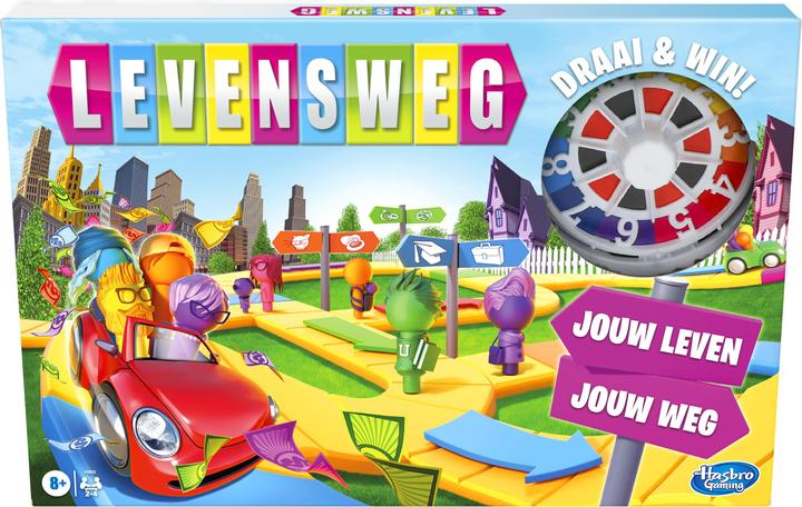 Actual product image Hasbro Gaming Spiel Des Lebens (Dutch)