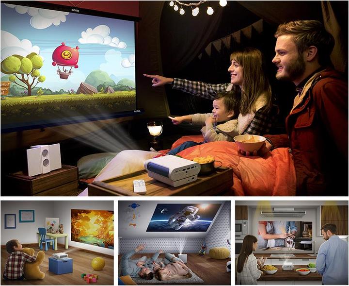Actual product image BenQ Gs1 (HD, 300 lm, 0.8:1)